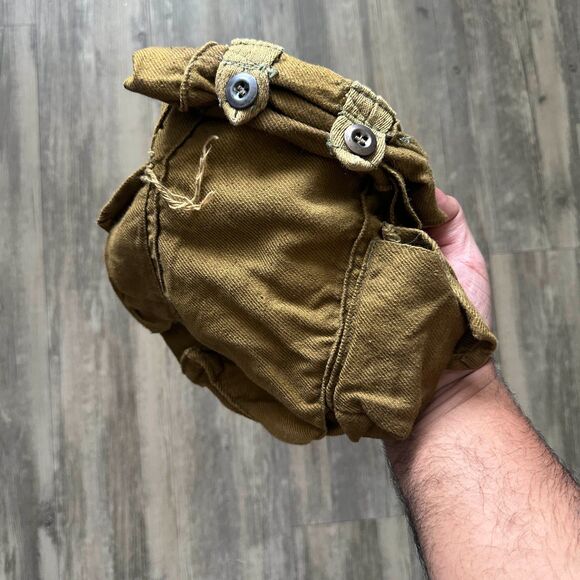 Vintage USSR Soviet Union Gas Mask Bag - Picture 3 of 4